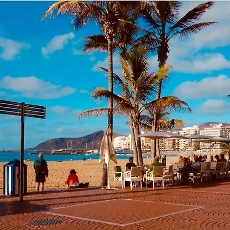 Riquino-estudio Playa Canteras Апартаменты Лас-Пальмас-де-Гран-Канария