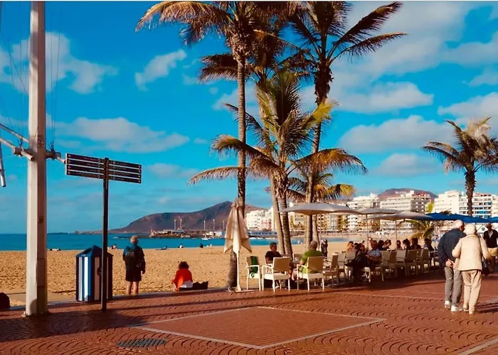Riquino-estudio Playa Canteras Апартаменты Лас-Пальмас-де-Гран-Канария